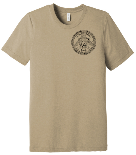 Jaguar Strike 2026 shirt — front proof